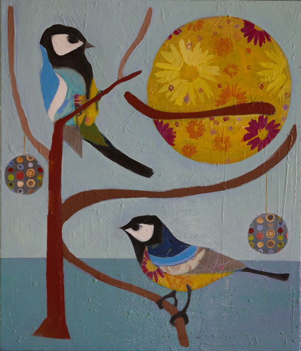 Meisen | 60x50cm | Öl auf Leinwand | 2016 PrevNext